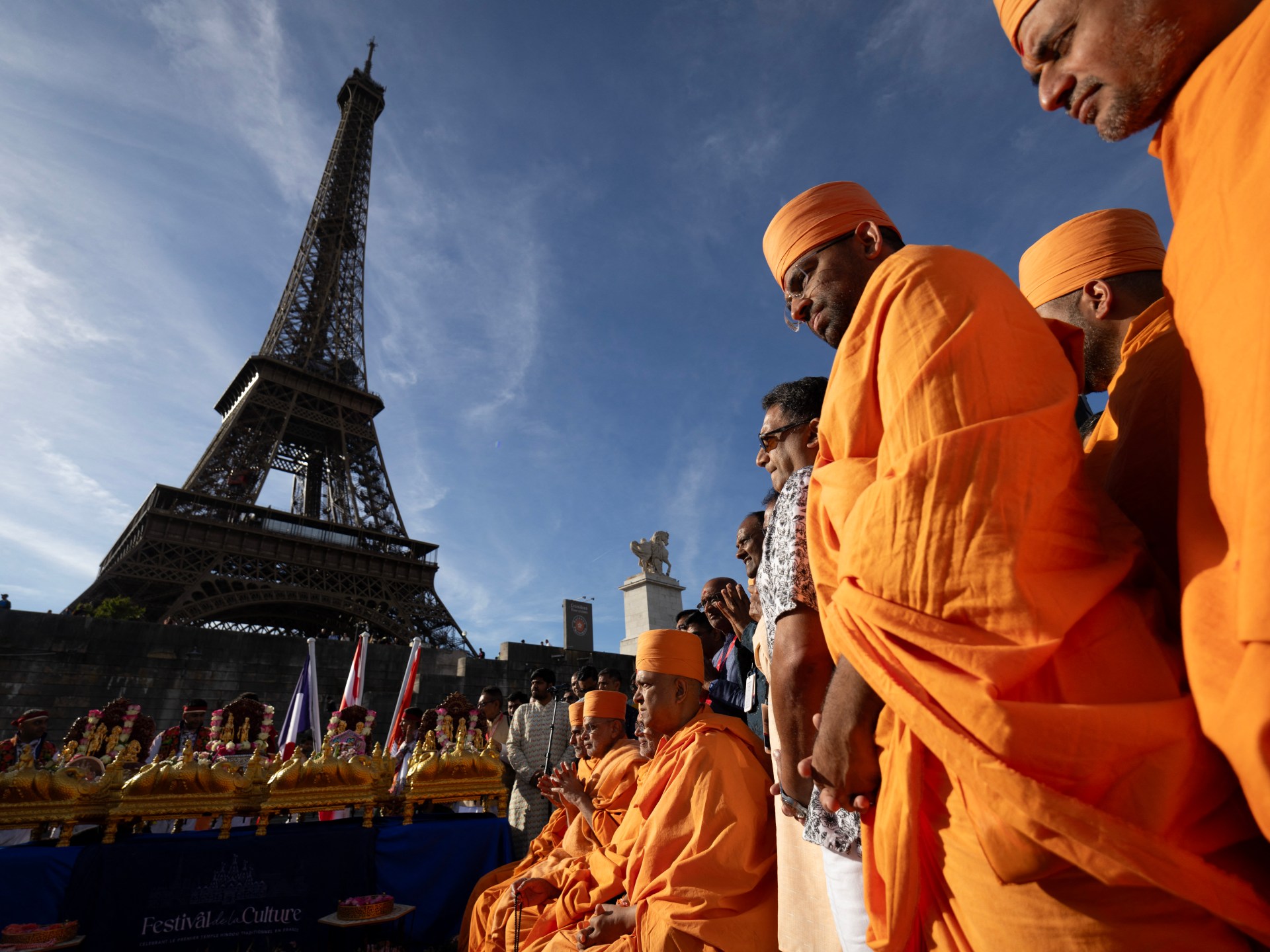 What is BAPS, the Hindu group whose demands led to Eiffel Tower closure?